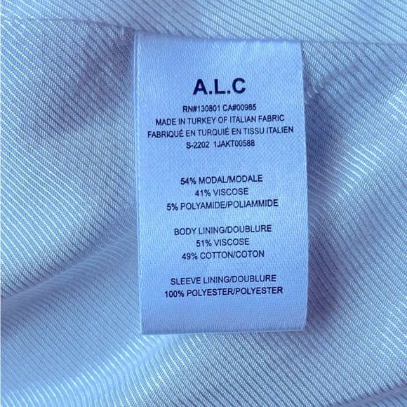 A.L.C. Dakota Blazer in Tawny, Size 6 - Picture 15 of 16